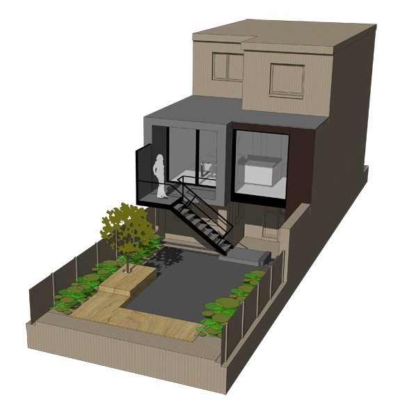 aménagement maison bel étage